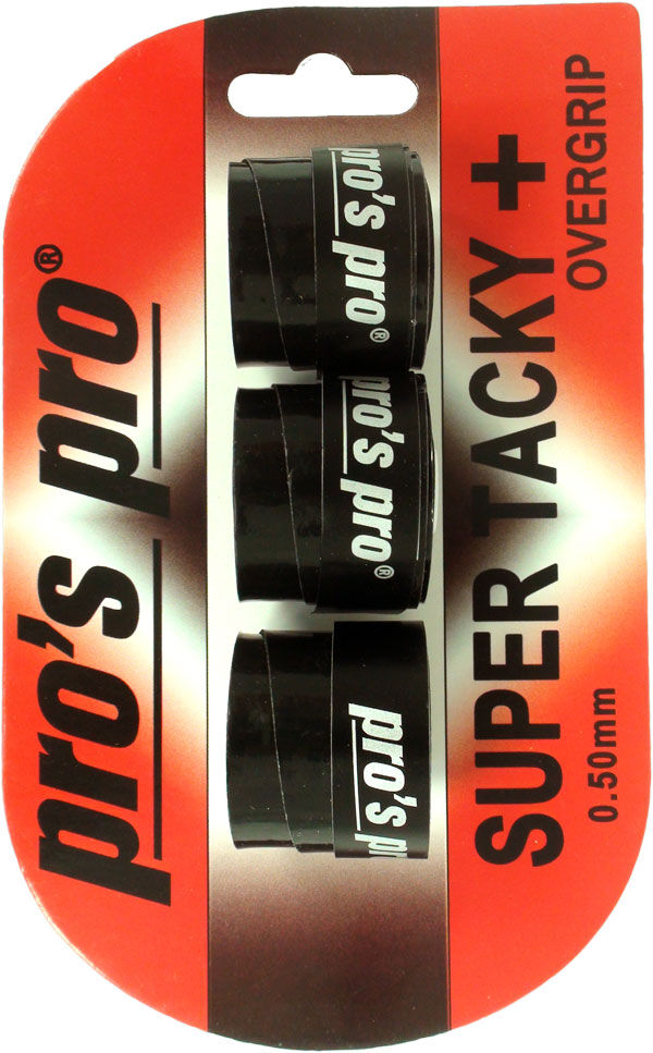 Pro's Pro Super Tacky Plus 3-pack musta